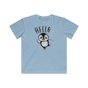 SBC Hello Short Sleeve Light Blue Tee